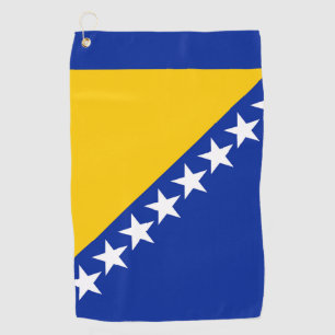 Vlag van Bosnië en Herzegovina Golfhanddoek