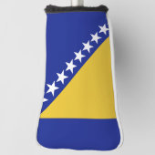 vlag van Bosnië en Herzegovina Golfheadcover (Draai 90)