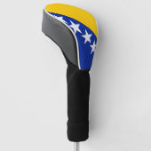 Vlag van Bosnië en Herzegovina Golfheadcover (Schuin)