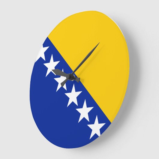 Vlag van Bosnië en Herzegovina Grote Klok (Hoek)