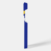 vlag van Bosnië en Herzegovina iPhone Hoesje (Linkerkant)