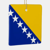 Vlag van Bosnië en Herzegovina Keramisch Ornament (Rechts)
