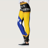 Vlag van Bosnië en Herzegovina Leggings (Links)