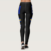 Vlag van Bosnië en Herzegovina Leggings (Achterkant)