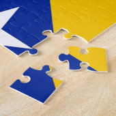 Vlag van Bosnië en Herzegovina Legpuzzel (Zijkant)