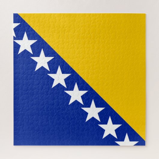 Vlag van Bosnië en Herzegovina Legpuzzel (Verticaal)