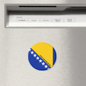 Vlag van Bosnië en Herzegovina Magneet (Insitu (Vaatwasser))
