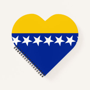 Vlag van Bosnië en Herzegovina Notitieboek
