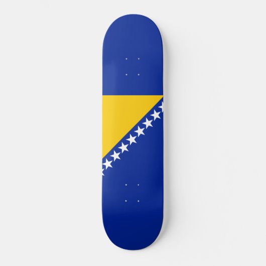 Vlag van Bosnië en Herzegovina Persoonlijk Skateboard (Voorkant)