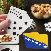 Vlag van Bosnië en Herzegovina Pokerkaarten (Insitu)