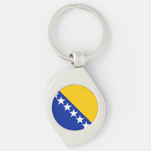 Vlag van Bosnië en Herzegovina Sleutelhanger