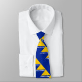 Vlag van Bosnië en Herzegovina Stropdas (Gebonden)