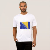vlag van Bosnië en Herzegovina T-shirt (Voorkant volledig)