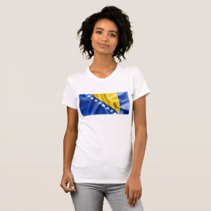 Vlag van Bosnië en Herzegovina T-shirt