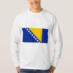 Vlag van Bosnië en Herzegovina T-shirt