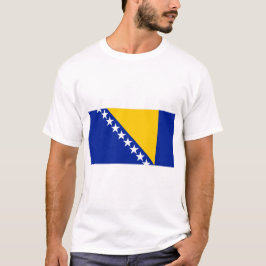 Vlag van Bosnië en Herzegovina T-shirt