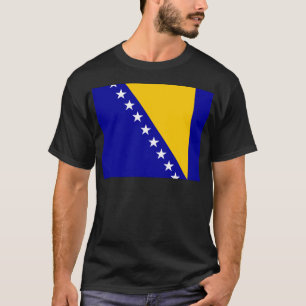 Vlag van Bosnië en Herzegovina T-shirt