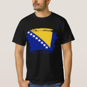 vlag van Bosnië en Herzegovina T-shirt