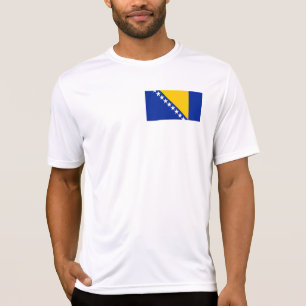 Vlag van Bosnië en Herzegovina T-shirt