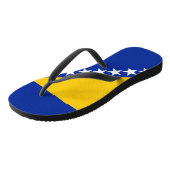 Vlag van Bosnië en Herzegovina Teenslippers (Schuin)