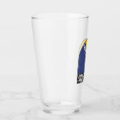 Vlag van Bosnië en Herzegovina verhit Glas (Rechts)