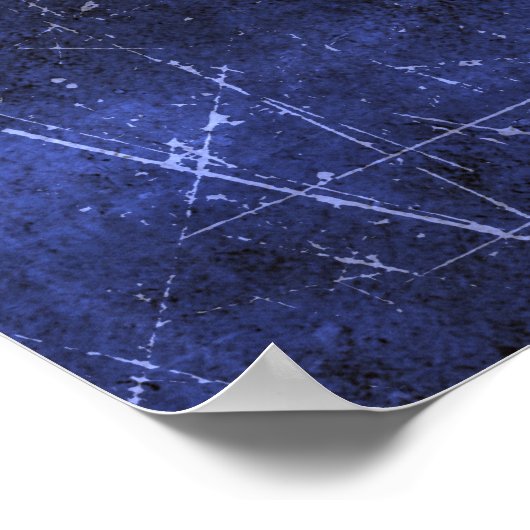  vlag van Bosnië-Herzegovina Poster (Hoek)