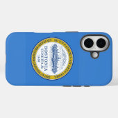 Vlag van Boston, Massachusetts Case-Mate iPhone Case (Achterkant (horizontaal))