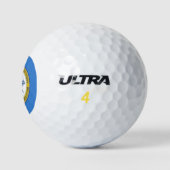 Vlag van Boston, Massachusetts Golfballen (Logo)