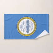 Vlag van Boston, Massachusetts Hand Towel Handdoek (Handdoek)