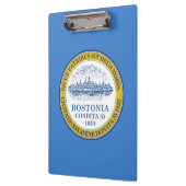 Vlag van Boston, Massachusetts klembord (Links)
