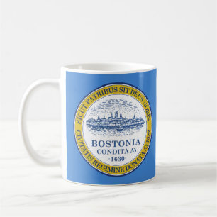 Vlag van Boston, Massachusetts Koffiemok