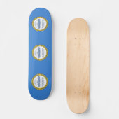 Vlag van Boston, Massachusetts Skateboard (Voorkant)