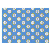 Vlag van Boston, Massachusetts Tablecloth Tafelkleed (Voorkant (Horizontaal))