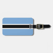 Vlag van Botswana Bagagelabel (Voorkant horizontaal)