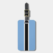 Vlag van Botswana Bagagelabel (Voorkant verticaal)
