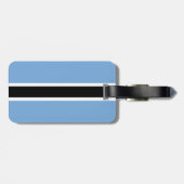 Vlag van Botswana Bagagelabel (Achterkant horizontaal)
