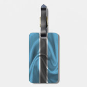 Vlag van Botswana Bagagelabel (Achterkant verticaal)
