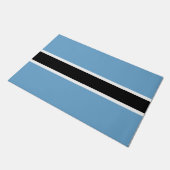 Vlag van Botswana (Botswana) Deurmat (Schuin)