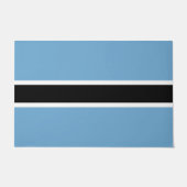 Vlag van Botswana (Botswana) Deurmat (Voorkant)
