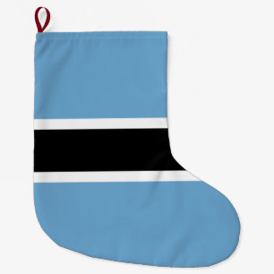 Vlag van Botswana (Botswana) Grote Kerstsok