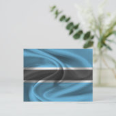 Vlag van Botswana Briefkaart (Staand voorkant)