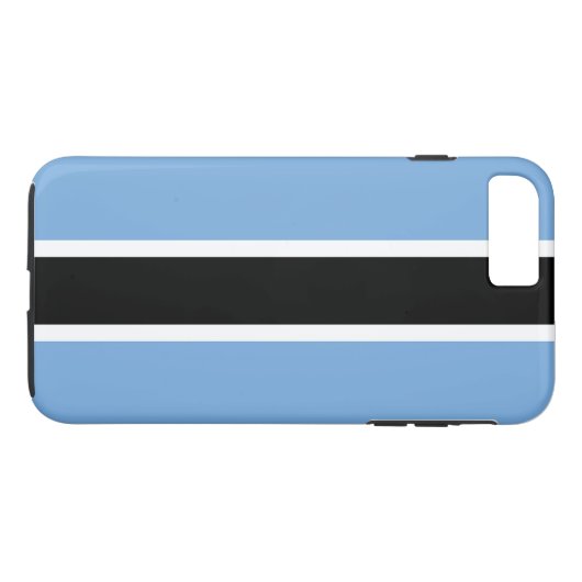 Vlag van Botswana Case-Mate iPhone Case (Achterkant (Horizontaal))