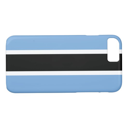 Vlag van Botswana Case-Mate iPhone Case (Achterkant (Horizontaal))