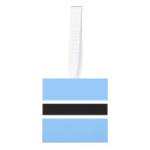 Vlag van Botswana Decoratie (Voorkant)