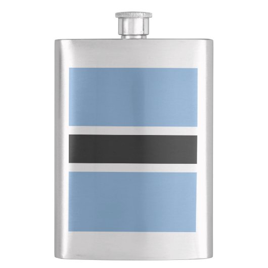 Vlag van Botswana Flacon (Voorkant)