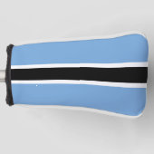 Vlag van Botswana Golfheadcover (Voorkant)