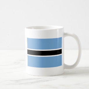 Vlag van Botswana Koffiemok