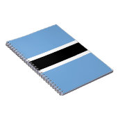 Vlag van Botswana Notitieboek (Rechterzijde)