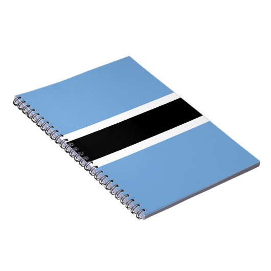 Vlag van Botswana Notitieboek (Rechterzijde)