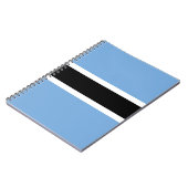 Vlag van Botswana Notitieboek (Linkerzijde)